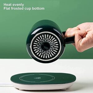 MAPTOL-Ceramic Coffee Mug, Electric Coffee Warmer for Desk