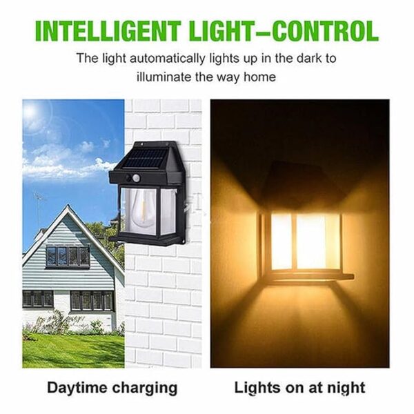 Maptol-New Wireless Dusk to Dawn Motion Sensor LED Wall Sconce, Solar Light Outdoor Wall Light, Solar Lamp - Image 3